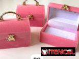 Cajitas para joyas con hermosos diseños y colores. LM joyería. Mensajería disponible