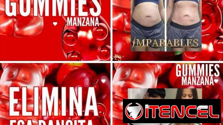 Gomitas para la perdida de peso, quema de grasas y reducción de tallas