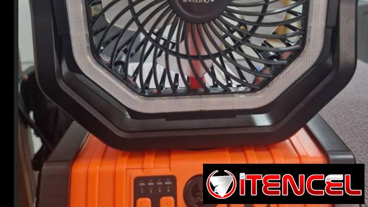 Ventilador recargable