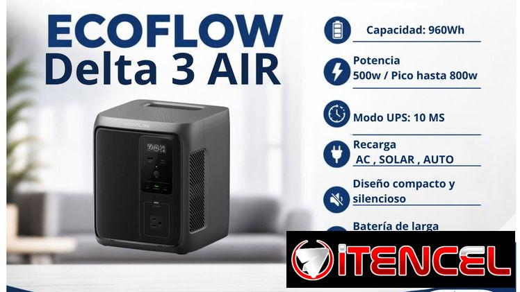 EcoFlow en Rebaja – Energía para Apagones ⚡ (Kinetica)