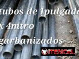 💥💥Tubos galbanizados de 1 pulgada de 3 y 4 m de largo