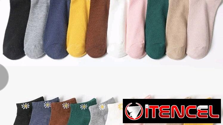 Medias de tobillo diferentes colores