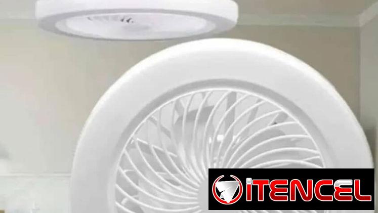 lampara y ventilador de techo