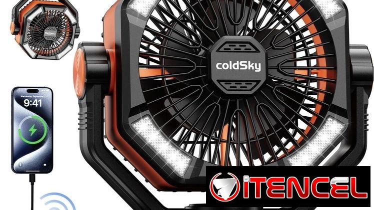 Ventiladores recargables ColdSky 20000MHA 🌬