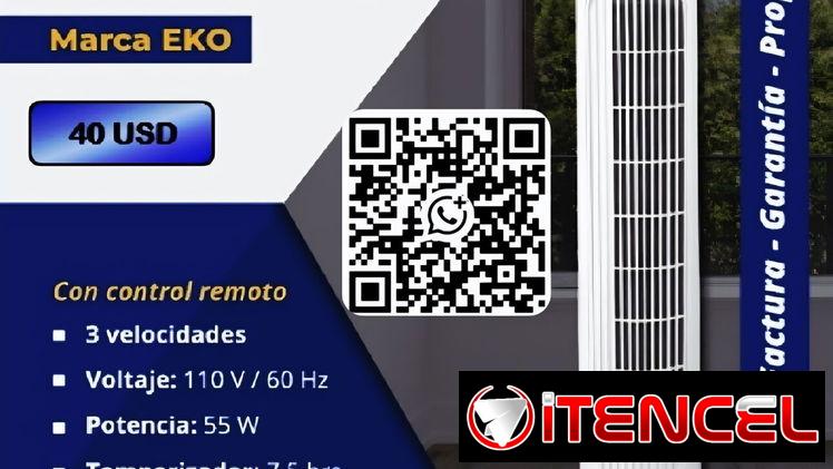 Ventilador de Torre EKO – Modelo EKO29-11R (29″)