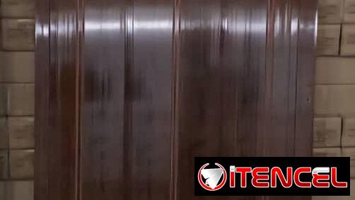 Puertas plegables plásticas diseño sencillo con transporte