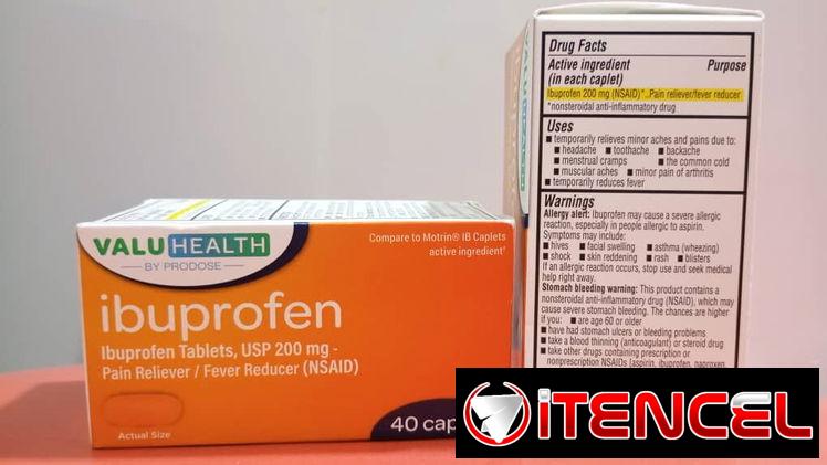 Ibuprofeno tabletas
