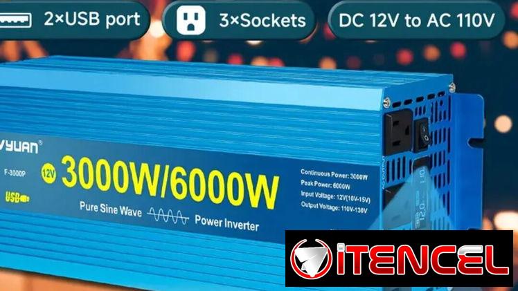 Inversor LVYUAN 6000W onda pura