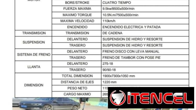 Moto de gasolina