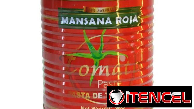 PASTA DE TOMATE 3KGS MANSANA ROJA=3000