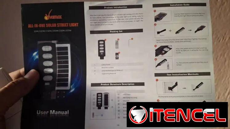 💡 ¡Lámpara LED Solar de Alta Intensidad 150W con Sensor de Movimiento! – Solo 59 USD