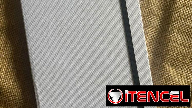Agendas sublimables formato A5 con tira negra