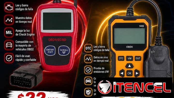 🚗🔥 ¡DIAGNOSTICA TU AUTO COMO UN PRO! 🔥🚗 💻🛠️ ANALIZADORES OBD2 DISPONIBLES ¡Detecta fallas en segundos y ahorra din