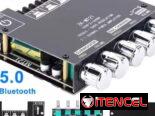 Amplificador Bluetooth ZK-MT21 de 2.1 canales + adaptador transformador … Nuevo