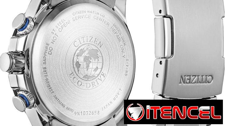 Reloj Citizen cronógrafo PCAT de lujo Eco-Drive Sport para hombre