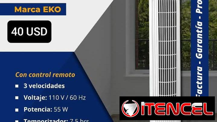 Ventilador de Torre ( con mando y sin mando) 🔥6 meses de garantía 🔥