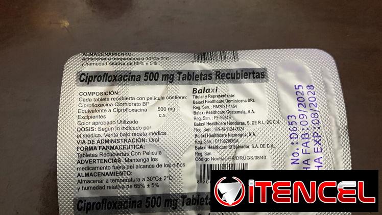 Ciprofloxacina 500mg