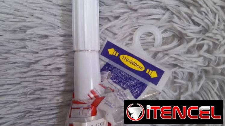 Cortineros de baño expansibles hasta 2 metros en 3800cup