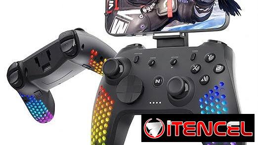 Mando Inalámbrico Gaming para PC, Switch 1, Android & iOS, Windows marca Nitho