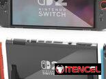 Funda transparente para Nintendo Switch 2 (2025) con agarre cómodo | videojuegoshabana.com