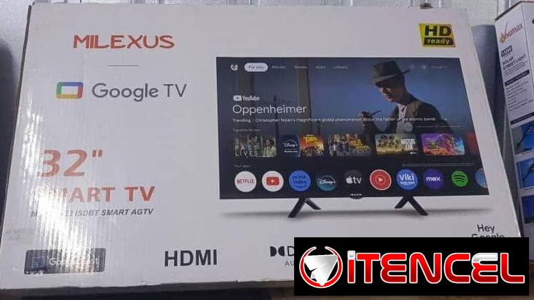 TV de 32 pulgadas *Milexus*   *PRECIO* 140 USD    Descripción: Modelo: ML-LED-43 Voltaje: 110 – 240 V / 50/60 Hz Potenci