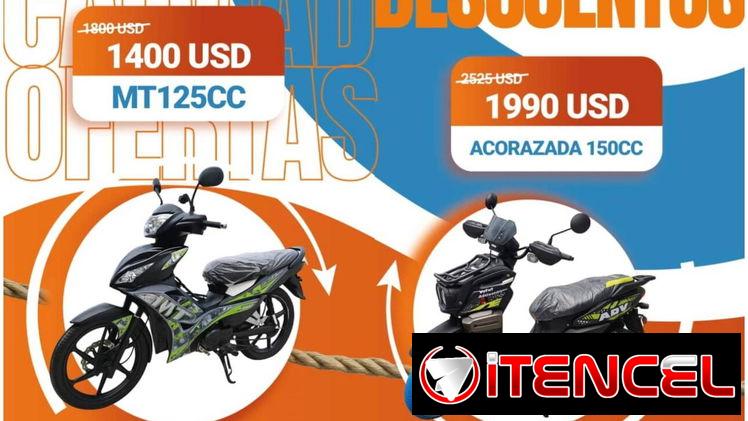 Motos de Combustión Treck trek 125cc 150cc 200cc 250cc MT ACORAZADA JIN KRATHOS KRATOS scooter