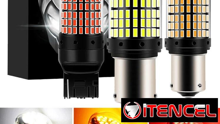 Bombillos LED de intermitentes, de stop y de marcha atrás( alumbran duro) para autos y motos