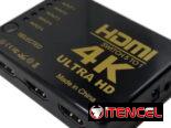 Distribuidor HDMI 5 en 1 Conecte 5 equipos a su televisor por un solo HDMI Con su control remoto!!
