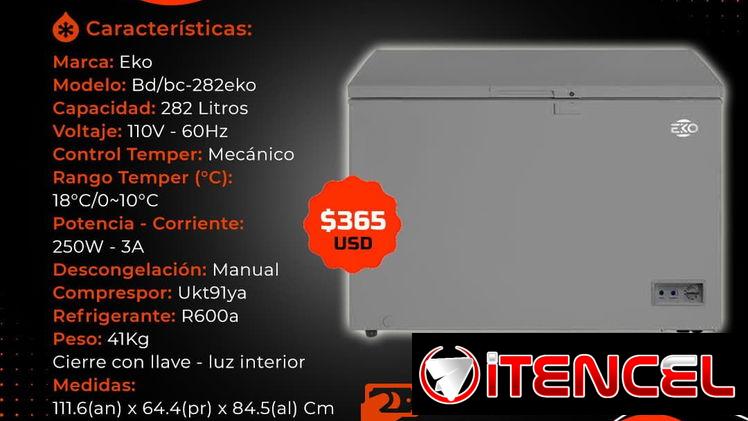 🍦🍦 YA EN OFERTA 🍦🍦 NEVERAS EKO 10 PIES, ENTREGAMOS FACTURA Y 6 MESES DE GARANTÍA. TLF 54833699