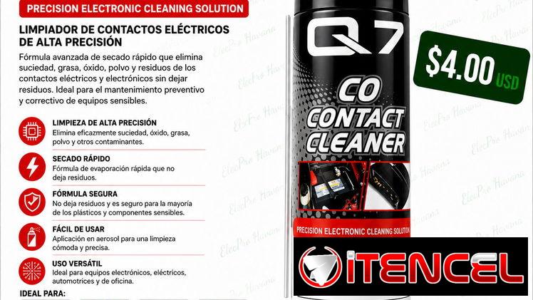 Contact cleaner Limpia Contacto 450ml, Cinta aclicrica doble cara, Pinzas de corte precisión, Power Bank, Amplificadores
