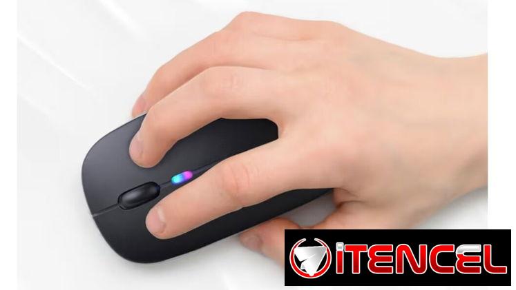 Mause inalambricos  usb con luces led con batería interna