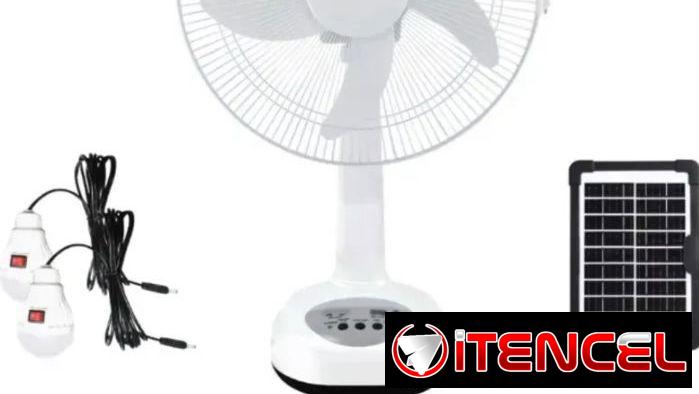 Ventilador recargable 🔋🔌❗