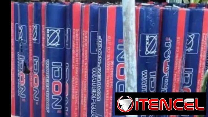 ❎❎ manta de techo granulada importada máxima calidaddde 10 m x 1.80 ,cubetas de tinta para techo