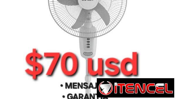 ‼️🌬Ventilador Recargable Sankey 16″. Aleja el calor y los insectos hasta por 12h⚠️ Factura y garantía.