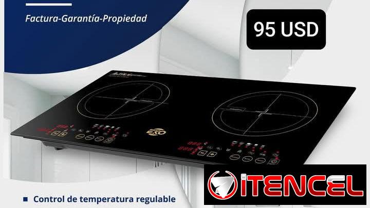 Cocinas de inducción marca Eko de 1 y 2 hornillas ( garantía de 6 meses)