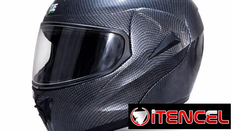 DE FIBRA DE CARBONO / CASCO INTEGRAL