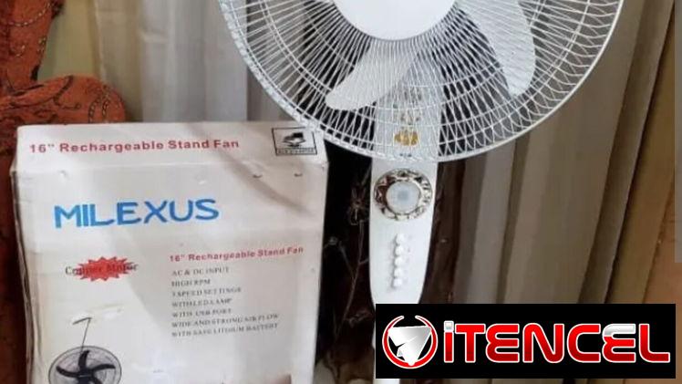 Ventilador Recargable de 16 pulgadas