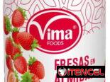 Fresas, Peras y Melocotón en almíbar