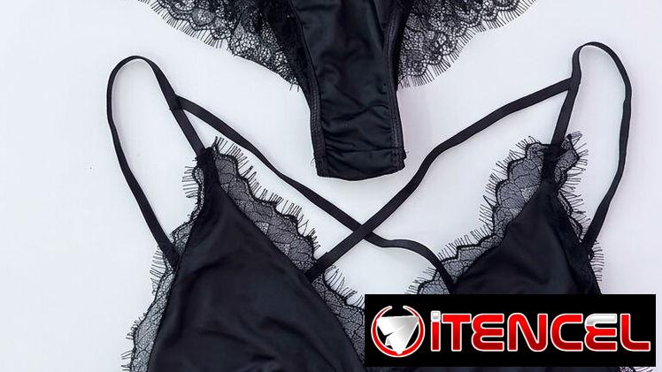 Conjunto de blumer y ajustador.  Lencerías sexy para mujer
