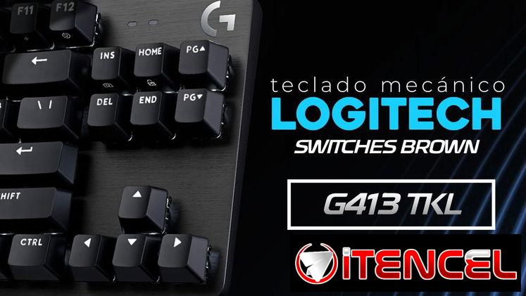 Logitech G413 TKL SE, teclado mecánico premium TKL