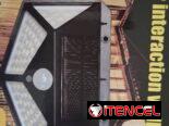 🔆Lámpara Solar de Pared Exterior con Sensor de Movimiento