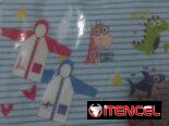 Capas de agua de color entero verde, para niñas y niños tallas L y XL