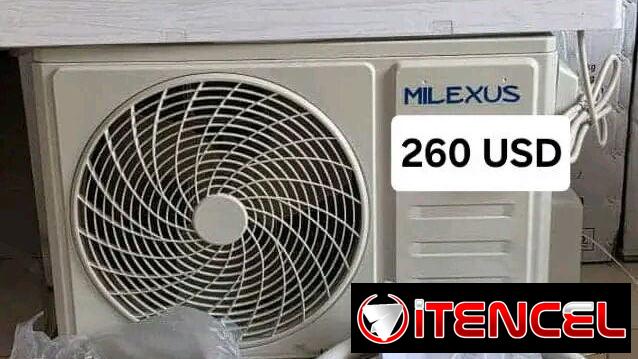 Split de 1 tonelada marca milexus convencional 220v nuevo