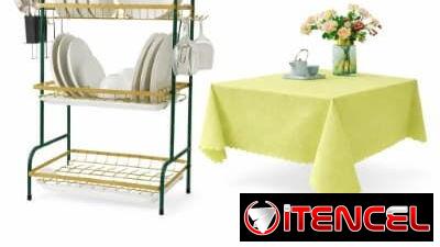 Escurridor De Platos + Mantel Verde,con factura, somos empresa
