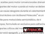 Aceite de Motor Castrol Actevo 20W50 para Motos 4 Tiempos, Pomo 946 ML