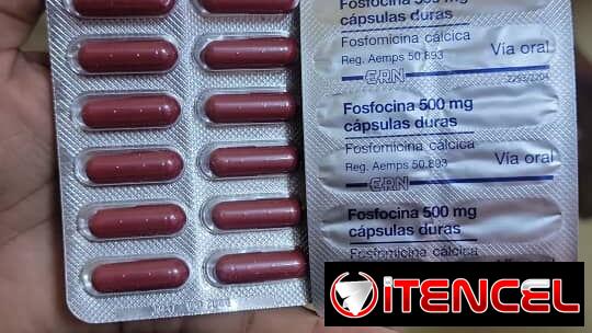 Vendo Fosfomicina de 500mg en tabletas.