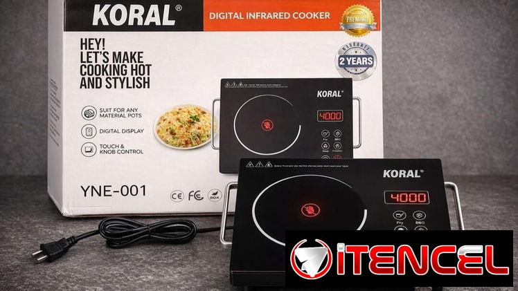 Cocina infrarrojos Marca KORAL