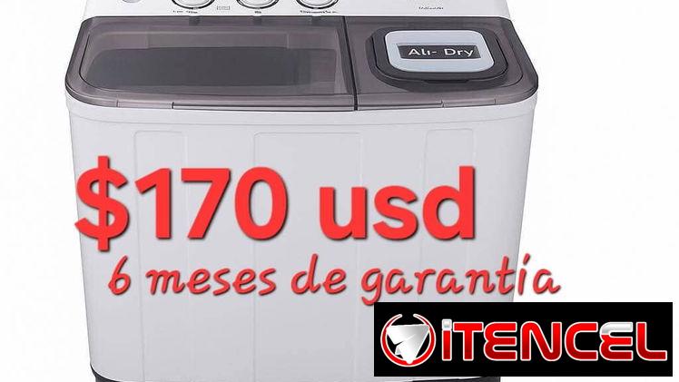 Lavadora semiautomática Milexus 7kg con 6 meses de garantía (factura y mensajería) 53220916