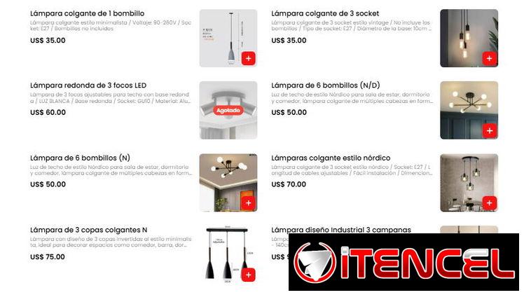 Lámpara TECHO