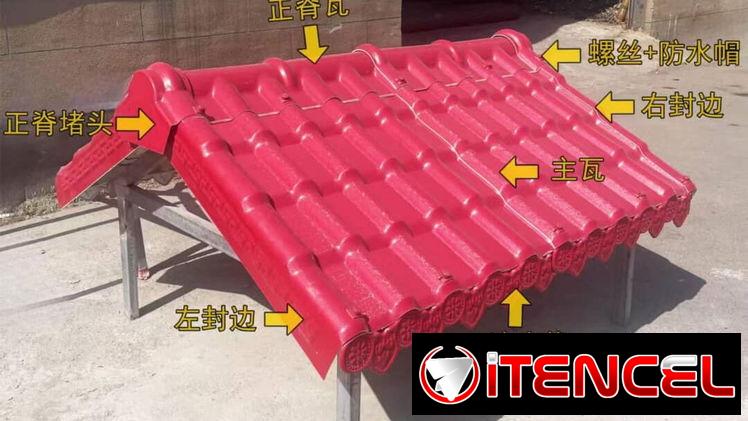 Tejas plasticas para exterior
